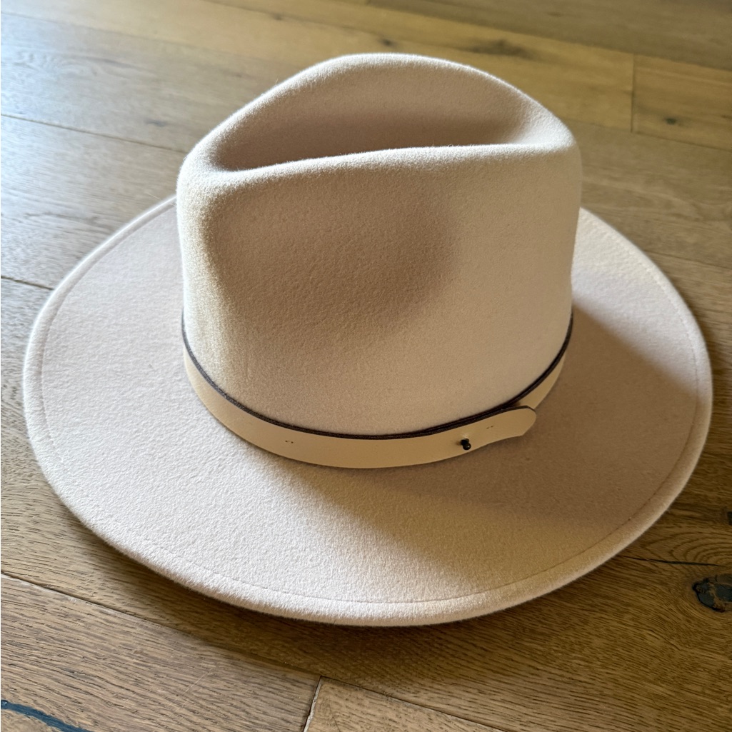 Gigi Pip Cream Felt Hat
